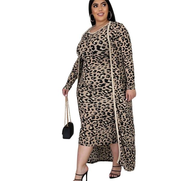 plus size dresses casual leopard print long-sleeved jacket vest skirt suit women fashion autumn and winter dress 2021 fall clothing, Black
plus size dresses casual leopard print long-sleeved jacket vest skirt suit women fashion autumn and winter dress 2021 fall clothing, Black