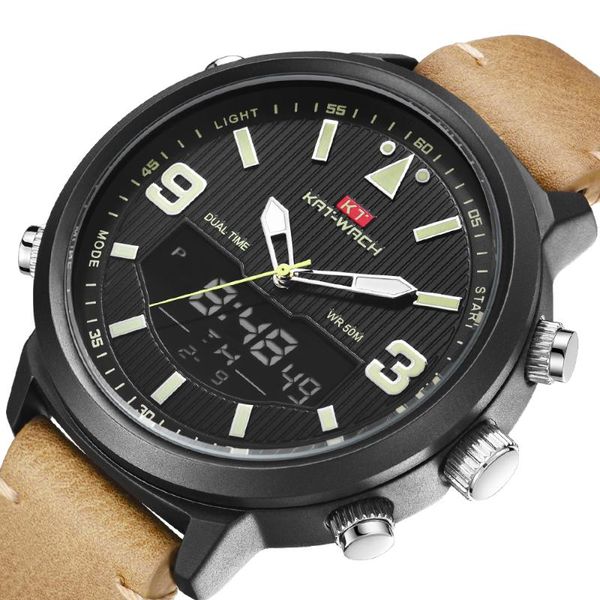 wristwatches double time zone swim men sports watch digital calendar quartz wrist watches waterproof 50m military clock relogio masculino, Slivery;brown
wristwatches double time zone swim men sports watch digital calendar quartz wrist watches waterproof 50m military clock relogio masculino, Slivery;brown