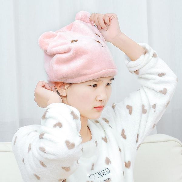 towel 1 piece 30*26cm microfiber hair dry quickly hat bath cap shower cute bear pattern super absorbent women head cover
towel 1 piece 30*26cm microfiber hair dry quickly hat bath cap shower cute bear pattern super absorbent women head cover