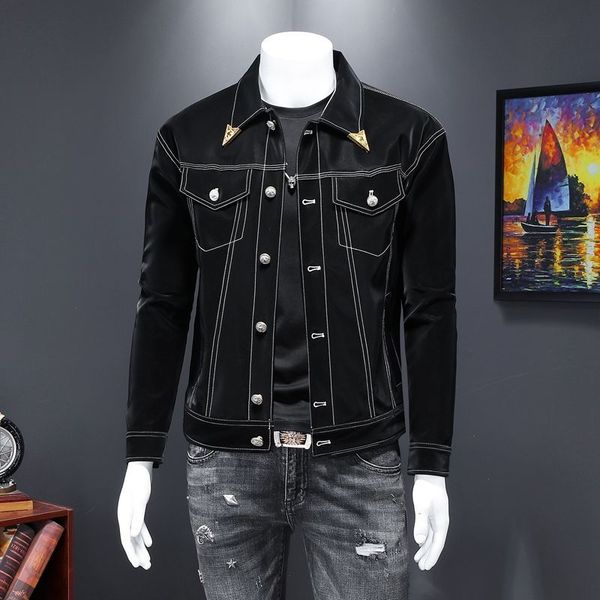 men's fur & faux pu chaqueta cuero coat autumn winter trendy leather jacket men jaqueta masculina couro 043r, Black
men's fur & faux pu chaqueta cuero coat autumn winter trendy leather jacket men jaqueta masculina couro 043r, Black