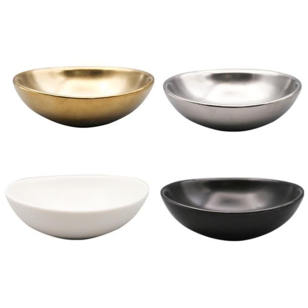 4pcs ceramic seasoning plates sauce vinegar dishes dishwares (assorted color) &
4pcs ceramic seasoning plates sauce vinegar dishes dishwares (assorted color) &