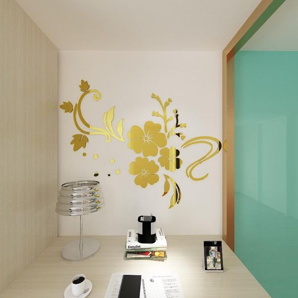 wall stickers diy art mural creative exquisite flower 3d mirror removable decal home bedroom tv background decoration 120 x 90cm
wall stickers diy art mural creative exquisite flower 3d mirror removable decal home bedroom tv background decoration 120 x 90cm
