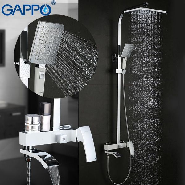 gappo shower faucet brass shower faucets bathroom rainfall sets concealed mixers waterfall faucet griferia g2407-8
gappo shower faucet brass shower faucets bathroom rainfall sets concealed mixers waterfall faucet griferia g2407-8