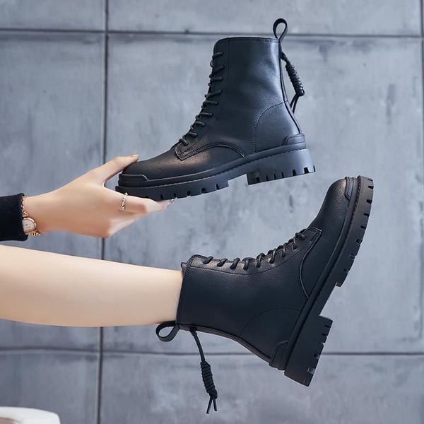 boots womens 2021 women winter genuine leather platform black fashion brand ankle zapatos para mujer
boots womens 2021 women winter genuine leather platform black fashion brand ankle zapatos para mujer