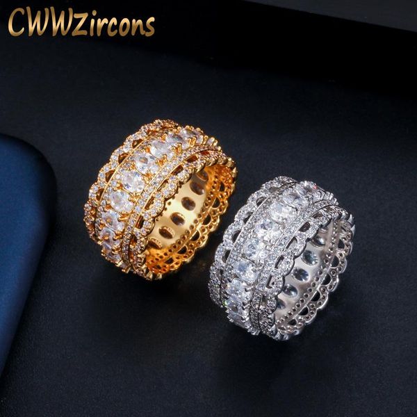 cluster rings cwwzircons luxury dubai cubic zirconia stones pave yellow gold big wedding band party for women r138, Golden;silver
cluster rings cwwzircons luxury dubai cubic zirconia stones pave yellow gold big wedding band party for women r138, Golden;silver