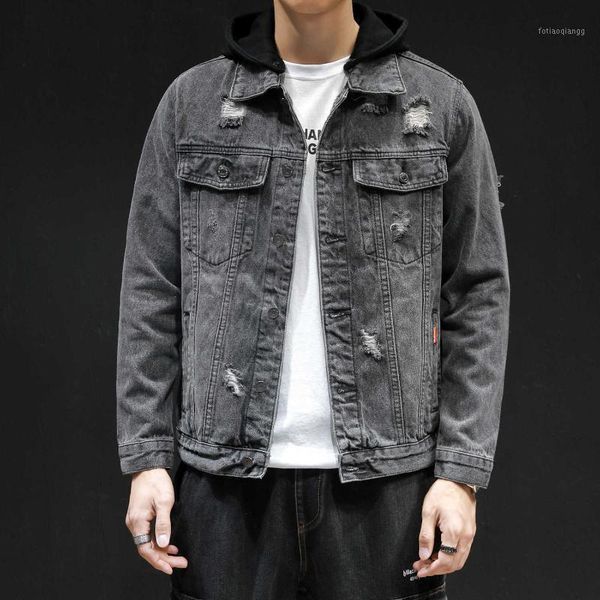 men's jackets brand men bomber denim and coats holes jeans slim fit hole good quality man cotton casual, Black;brown
men's jackets brand men bomber denim and coats holes jeans slim fit hole good quality man cotton casual, Black;brown