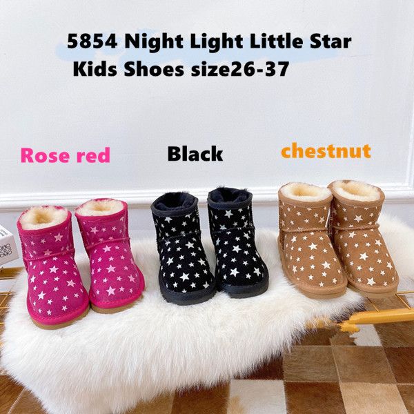 classic sheepskin 5854 mini boots kids boots shoes night light litter stars winter snow outdoor footwear real sheep skin fur boot online shi, Black
classic sheepskin 5854 mini boots kids boots shoes night light litter stars winter snow outdoor footwear real sheep skin fur boot online shi, Black