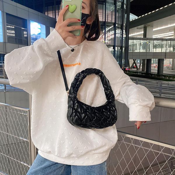 evening bags folded dumpling armpit bag women's shoulder fashion leather crossbody designer handbag and purse female tote clutchs
evening bags folded dumpling armpit bag women's shoulder fashion leather crossbody designer handbag and purse female tote clutchs