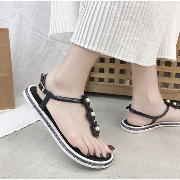 flower women shoes summer rhinestone flat bling clip t-type fashion casual buckle beach ladies thong female sandals, Black
flower women shoes summer rhinestone flat bling clip t-type fashion casual buckle beach ladies thong female sandals, Black
