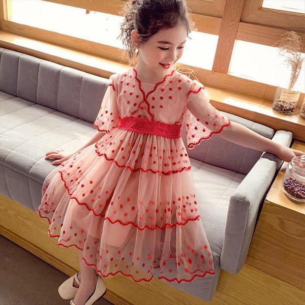 fashion kids princess flower girl dress lace for girls spring summer party clothes 14 13 12 11 10 9 8, Red;yellow
fashion kids princess flower girl dress lace for girls spring summer party clothes 14 13 12 11 10 9 8, Red;yellow