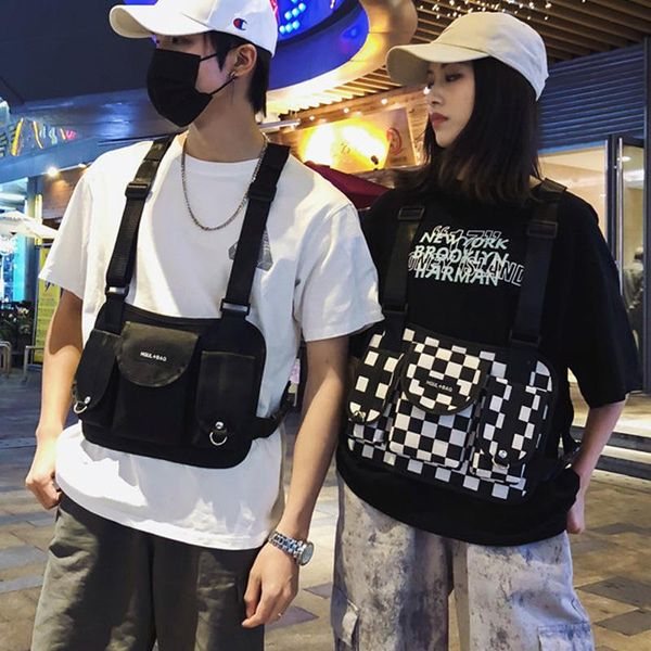 waist bags men tactical chest rig bag hip hop streetwear women functional crossbody vest pack plaid adjustable backpack
waist bags men tactical chest rig bag hip hop streetwear women functional crossbody vest pack plaid adjustable backpack