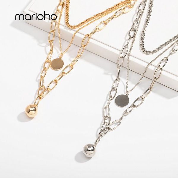 pendant necklaces fashion long multi-layer round ball necklace metal chokers tassel sweater chain simple hip hop party jewelry girl gift, Silver
pendant necklaces fashion long multi-layer round ball necklace metal chokers tassel sweater chain simple hip hop party jewelry girl gift, Silver