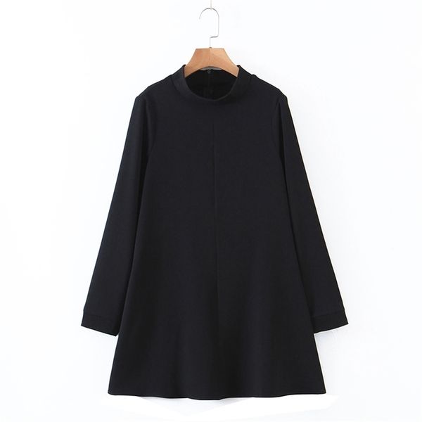 spring autumn o neck long sleeve women's sweatshirt dress fashion solid loose ladies mini vestidos 210524, Black;gray
spring autumn o neck long sleeve women's sweatshirt dress fashion solid loose ladies mini vestidos 210524, Black;gray