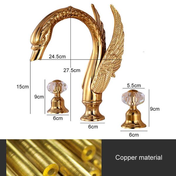 bathroom sink faucets luxury soild brass gold faucet golden swan rystal handle three hole wash basin tap mixer el513g 8jww
bathroom sink faucets luxury soild brass gold faucet golden swan rystal handle three hole wash basin tap mixer el513g 8jww