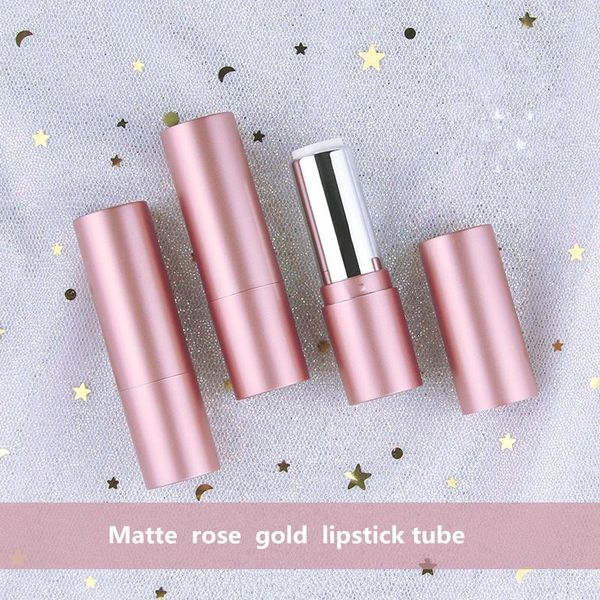 storage bottles & jars diy lip container lipstick tube high-end matte rose gold round empty shell 12.1mm packaging material
storage bottles & jars diy lip container lipstick tube high-end matte rose gold round empty shell 12.1mm packaging material