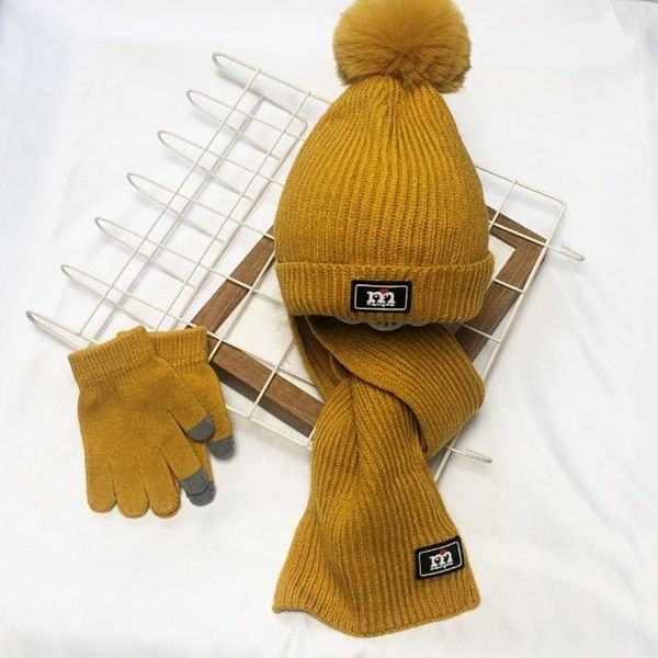 caps & hats 2021 winter solid color outdoor beanie hat for boys girls warm knitted cap with scarf and glove sets kids accessories 3-8y1, Yellow
caps & hats 2021 winter solid color outdoor beanie hat for boys girls warm knitted cap with scarf and glove sets kids accessories 3-8y1, Yellow