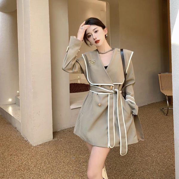 women's trench coats elegant short coat office lady korean fashion ladies street wear fall slim mid-length casual autumn, Tan;black
women's trench coats elegant short coat office lady korean fashion ladies street wear fall slim mid-length casual autumn, Tan;black