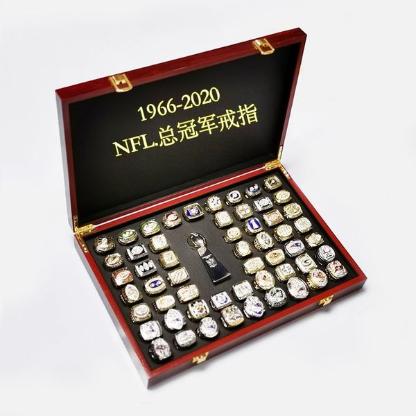 nfl1966-2020 super bowl 55 football championship rings and trophy set fan collection, Silver
nfl1966-2020 super bowl 55 football championship rings and trophy set fan collection, Silver