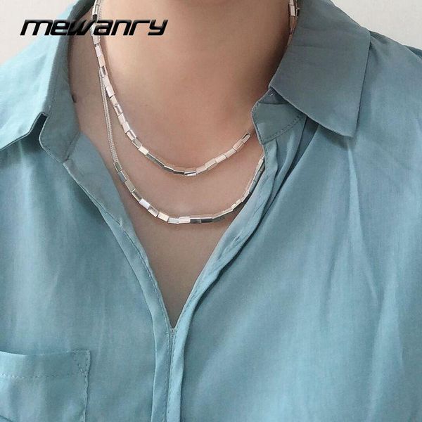 chains mewanry 925 sterling silver necklace trendy elegant charming glossy geometric party jewelry lover gifts couples accessories
chains mewanry 925 sterling silver necklace trendy elegant charming glossy geometric party jewelry lover gifts couples accessories