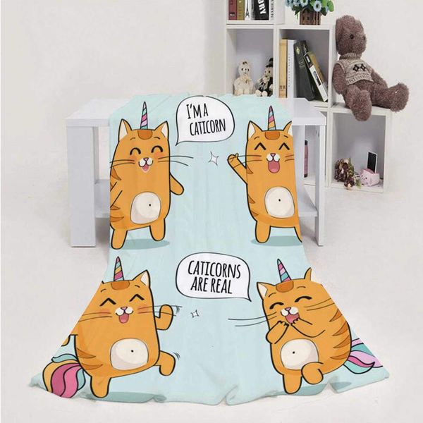 I'm a Caticorn - - USA,Flannel Blanket Super Soft m Cozy Bed Blanket Weight Sofa Throw Blanket - 50''x60''(WxL)
I'm a Caticorn - - USA,Flannel Blanket Super Soft m Cozy Bed Blanket Weight Sofa Throw Blanket - 50''x60''(WxL)