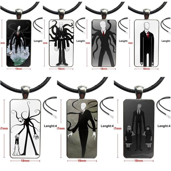 pendant necklaces slenderman for kids beads vintage jewelry stainless steel color glass cabochon choker long rectangle necklace, Silver
pendant necklaces slenderman for kids beads vintage jewelry stainless steel color glass cabochon choker long rectangle necklace, Silver