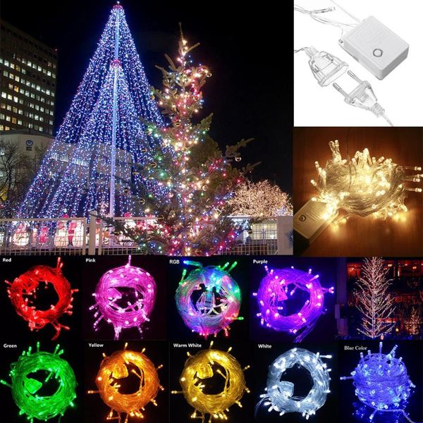 strings 10m 100 led christmas string lights garland waterproof 220v icicle fairy light outdoor stage decoration party d40
strings 10m 100 led christmas string lights garland waterproof 220v icicle fairy light outdoor stage decoration party d40