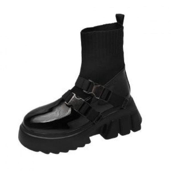 boots sock wool stretch breathable springy winter women buckle slip on platform motorcycle black leather
boots sock wool stretch breathable springy winter women buckle slip on platform motorcycle black leather