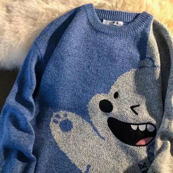 men's hoodies & sweatshirts 2021 autumn korean version of the sweater bear pattern contrast loose casual trend all-match, Black
men's hoodies & sweatshirts 2021 autumn korean version of the sweater bear pattern contrast loose casual trend all-match, Black
