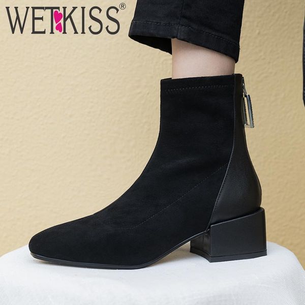 boots wetkiss stretch flock women high heels ankle sock boot female square toe shoes ladies crystal zip autumn 2021, Black
boots wetkiss stretch flock women high heels ankle sock boot female square toe shoes ladies crystal zip autumn 2021, Black