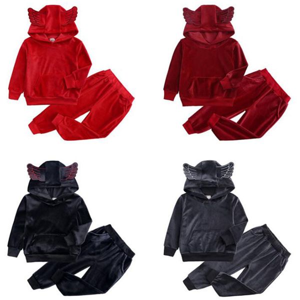 spring autumn girls sport suit cool wings hooded tracksuit kids clothes boys outfits suits children clothing sets, White
spring autumn girls sport suit cool wings hooded tracksuit kids clothes boys outfits suits children clothing sets, White