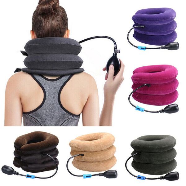 pillow air inflatable cervical collar neck traction tractor support massage pain relief relax health care head stretcher
pillow air inflatable cervical collar neck traction tractor support massage pain relief relax health care head stretcher