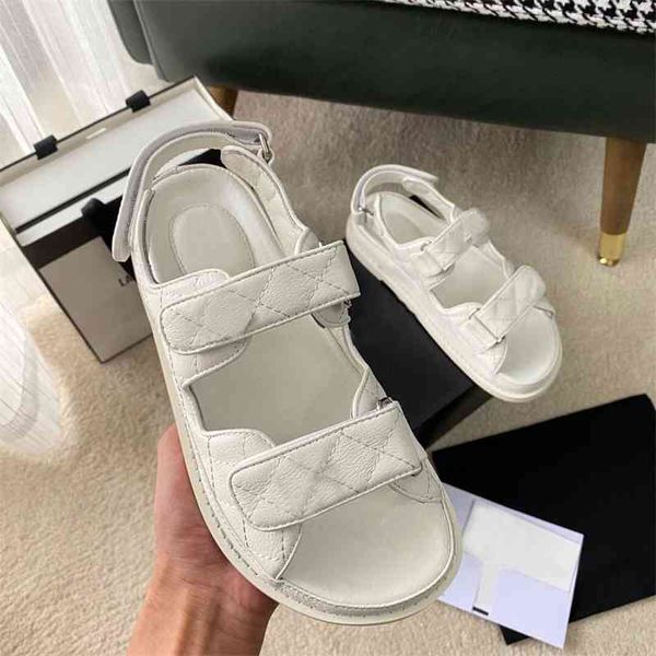 european station new sandals leather thick soled high fashionable beach women's velcro flat shoes, Black
european station new sandals leather thick soled high fashionable beach women's velcro flat shoes, Black