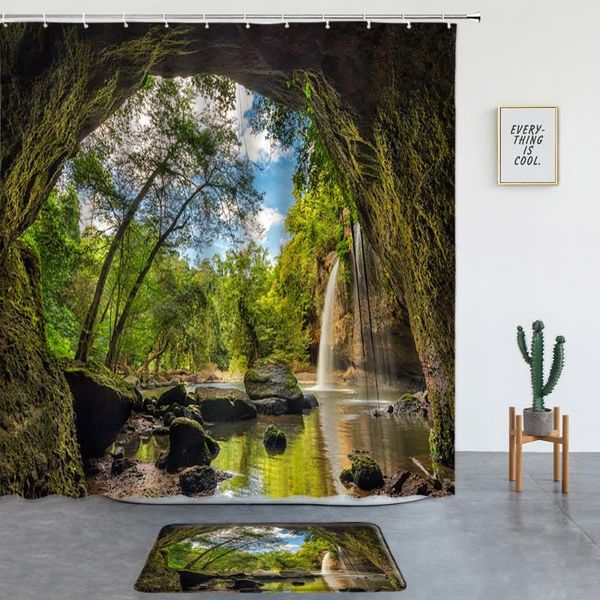 shower curtains forest waterfall landscape set rugs beautiful natural scenery bathroom decor screen bath mats entrance door mat
shower curtains forest waterfall landscape set rugs beautiful natural scenery bathroom decor screen bath mats entrance door mat