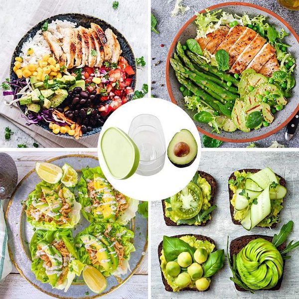 1pc transparent avocado container fruit storage box crisper saver kitchen organizer jars keep fresh gadget bottles & 
1pc transparent avocado container fruit storage box crisper saver kitchen organizer jars keep fresh gadget bottles &