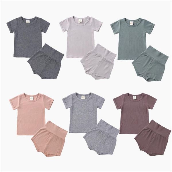 toddler baby boys girls summer clothing newborn kids ribbed knitted short sleeve t shirts shorts tracksuits sets, White
toddler baby boys girls summer clothing newborn kids ribbed knitted short sleeve t shirts shorts tracksuits sets, White