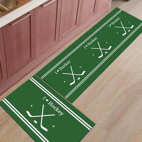 carpets modern home doormat sport hockey green living room balcony carpet bedroom entrance foot pad kitchen non-slip long rug
carpets modern home doormat sport hockey green living room balcony carpet bedroom entrance foot pad kitchen non-slip long rug