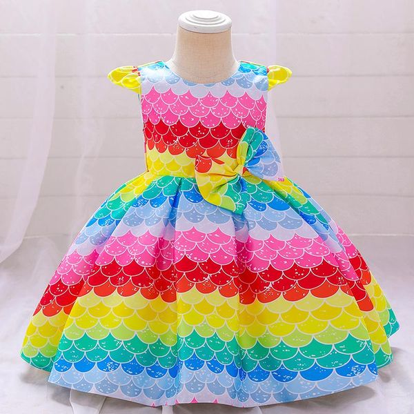 girl's dresses colorful stripe child clothes 1st birthday dress for baby girl baptism princess color contrast party vestidos, Red;yellow
girl's dresses colorful stripe child clothes 1st birthday dress for baby girl baptism princess color contrast party vestidos, Red;yellow