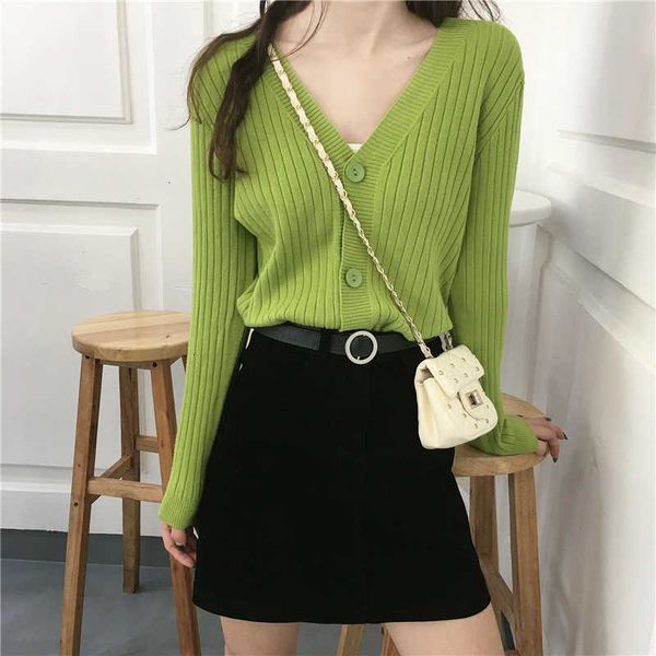 women's sweaters autumn cropped cardigans casual short knitted long sleeve single breasted v neck female solid outwear ai8j, White;black
women's sweaters autumn cropped cardigans casual short knitted long sleeve single breasted v neck female solid outwear ai8j, White;black