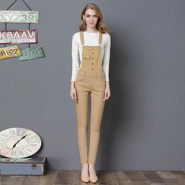 women's jeans cute women strap jumpsuit denim overalls 2021 spring autumn khaki ripped pocket button full length pencil, Blue
women's jeans cute women strap jumpsuit denim overalls 2021 spring autumn khaki ripped pocket button full length pencil, Blue