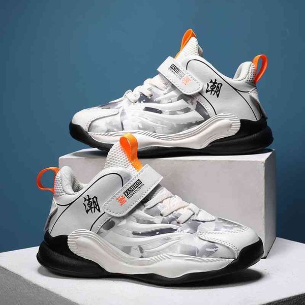 spring leather basketball talons children's primary school students' shoes boys' sports shoes, Black
spring leather basketball talons children's primary school students' shoes boys' sports shoes, Black