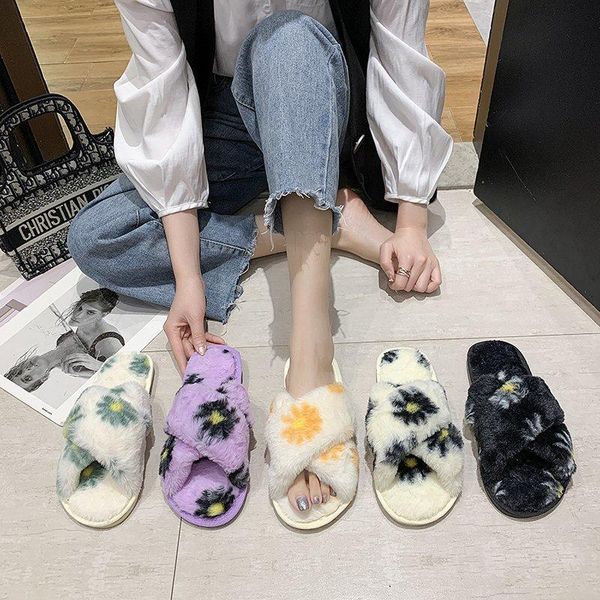 faux fur slippers women shoes autumn winter warm woman slip on flip flops female slides plus size, Black
faux fur slippers women shoes autumn winter warm woman slip on flip flops female slides plus size, Black