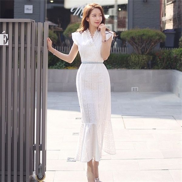 summer ladies v-neck lace patchwork beach dress runway women ruffles holiday party mermaid dresses 210603, Black;gray
summer ladies v-neck lace patchwork beach dress runway women ruffles holiday party mermaid dresses 210603, Black;gray