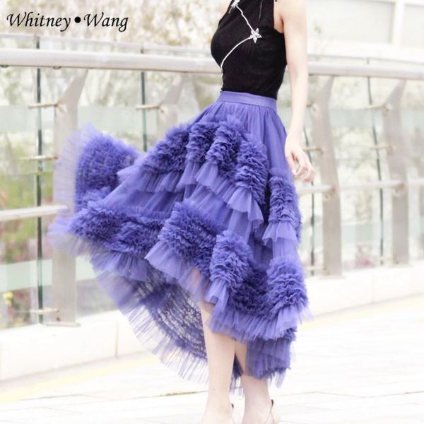 skirts whitney wang 2021 spring fashion streetwear layered ruffles asymmetrical swallow tail mesh skirt women party wear, Black
skirts whitney wang 2021 spring fashion streetwear layered ruffles asymmetrical swallow tail mesh skirt women party wear, Black