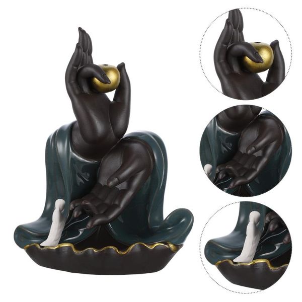 fragrance lamps hand ceramic incense stick holder decoration burner
fragrance lamps hand ceramic incense stick holder decoration burner