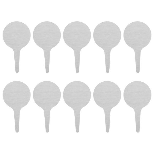 50pcs round metal plant labels gardening markers stainless steel inserted tags other garden supplies
50pcs round metal plant labels gardening markers stainless steel inserted tags other garden supplies