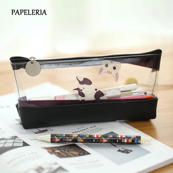 transparent cat whale pencil case school supplies kawaii stationery gift cute box pencilcase black bag bags
transparent cat whale pencil case school supplies kawaii stationery gift cute box pencilcase black bag bags