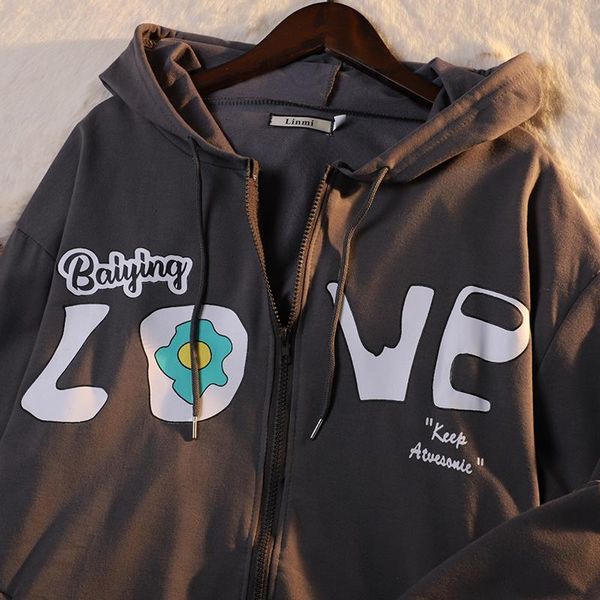 women's hoodies & sweatshirts women hoodie harajuku korean version oversized thin letter print long-sleeved hooded sweatshirt student j, Black
women's hoodies & sweatshirts women hoodie harajuku korean version oversized thin letter print long-sleeved hooded sweatshirt student j, Black