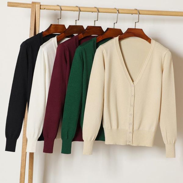 kumeiya women knitted black cardigan autumn winter casual v neck long sleeve crochet white knit sweater coat female 1
kumeiya women knitted black cardigan autumn winter casual v neck long sleeve crochet white knit sweater coat female 1