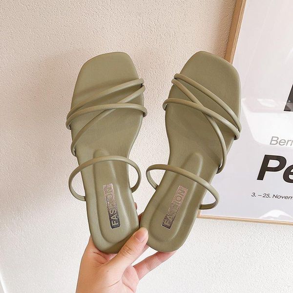 sandals eoeodoit women summer slippers 4 leather strap casual holiday seaside shoes flats slides, Black
sandals eoeodoit women summer slippers 4 leather strap casual holiday seaside shoes flats slides, Black