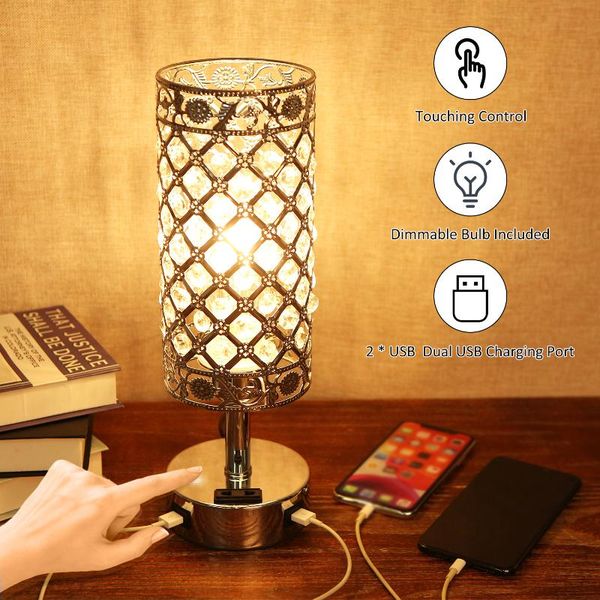 touching control bedside table lamp with dual usb charge port 3-way dimmable nightstand desk for bedroom living dining room lamps
touching control bedside table lamp with dual usb charge port 3-way dimmable nightstand desk for bedroom living dining room lamps